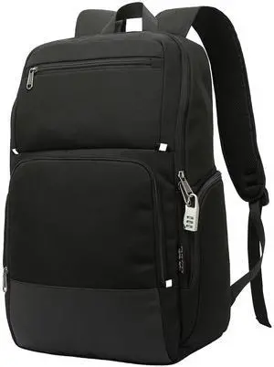 HANXIUCAO Business Laptop Backpack Anti Theft College School Work Backpack Large Commuter Bag for Men Women Fits 17 Inch Laptop (Black, X-Large)