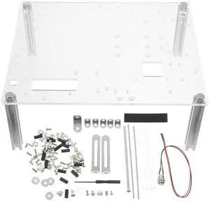 1 Set Open Chassis Motherboard Computer Graphics Cards Case Bench Case Open Air Computer Frame Open Air Computer Bracket DIY Bare Frame Aluminum Alloy Desktop Case Video
