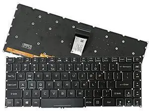 Suyitai Laptop US Keyboard with Backlit Replacement for ACER PT515-51 LG4P_P90BRL NKI14170NY NSK-RNABW