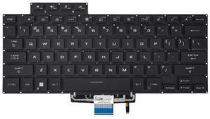 Replacement Backlit Keyboard for ASUS ROG Zephyrus G15 GA503 GA503Q GA503QS GA503QR GA503QM & ROG Zephyrus M16 GU603 GU603H Series Laptop, ROG Zephyrus G15 GA503 RGB Backlit Keyboad US Layout