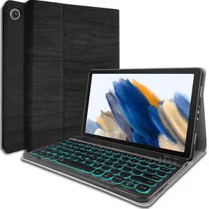 LDSOYIA Galaxy Tab A8 10.5" 2022 Backlit Keyboard Case(SM-X200/X205/X207), 7 Color Backlights Detachable Wireless Keyboard Protective Case Cover for Samsung Galaxy Tab A8 10.5 Inch 2022