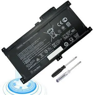 LHKJBDY WA03XL Laptop Battery Replacement for HP Pavilion X360 14-BA 15-BK 15-BR 15-BR001TX Series HSTNN-UB7H 916367-421 HSTNN-LB7T 916812-055 WAO3XL 4212mAh 11.4V 48Wh