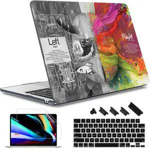 May Chen Compatible with M4 MacBook Air 15 inch Case 2025 2024 2023 A3241 A3114 M3 A2941 M2 with Liquid Retina Display & Touch ID, Plastic Hard Shell with Keyboard Cover - Brain
