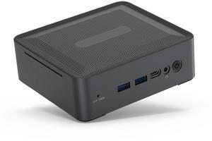 NKZKN Mini pc Ryzen 7 5825U 16GB RAM 512GB SSD Compact Mini Desktop Computer Support Triple Screen/WiFi 6/BT5.2 Desktop Computer for Office/Home Use