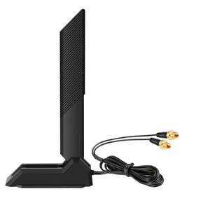 WiFi 7 Gaming Motherboard Magnetic Base Replacement Antenna with New Interface for ASUS ROG Strix ASUS TUF/ROG Crosshair/Prime/ProArt Series WiFi 7 Gaming Motherboard, Slinkdsco