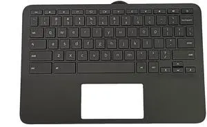 Replacement for HP Chromebook 11 G9 EE Laptop Upper Top Cover Case Palmrest Keyboard Assembly Part M47382-001