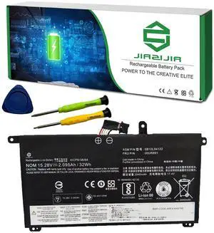 JIAZIJIA 00UR891 SB10L84122 Laptop Battery Replacement for Lenovo ThinkPad T570 T580 P51s P52s Series Notebook 00UR892 SB10L84123 00UR890 01AV493 SB10L84121 15.28V 32Wh 2095mAh