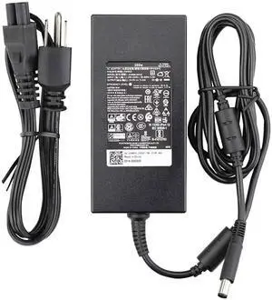 KK LTD New Slim AC Power Charger - Fit for Alienware X51, 15, 17, M17x, 15 R2, 17 R3 & 14 - 180W Adapter Cord