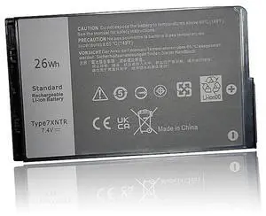 HCSK 7XNTR Laptop Battery Replacement for Dell Latitude 12 7202 7212 Rugged Extreme Tablet Series Notebook J7HTX 07XNTR FH8RW 0FH8RW 7.4V 26Wh 3420mAh