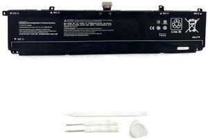 Yafda WK06XL New Laptop Battery Replacement for HP Omen 16-b0000 16-b0000TX 16-C0000 Omen 7 Plus 17-ck0000 17T-17T-CK100 CTO Series HSTNN-WB0C HSTNN-OB2I M41640-CD1 M41711-005 M41640-AC1