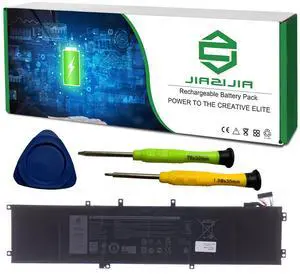 JIAZIJIA 4K1VM Laptop Battery Replacement for Dell G7 17 7700 Series Notebook XYCW0 0XYCW0 W62W6 0W62W6 Black 11.4V 97Wh 8070mAh