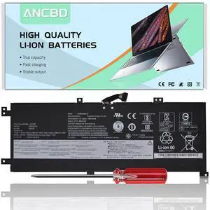 ANCBD L18C4P90 L18D4P90 Battery for Lenovo ThinkPad L13 Yoga 1st 2nd Gen 20R5 20R6 Series L18M4P90 SB10T83119 SB10T83120 5B10W13933 5B10W13934 5B10W13935 02DL030 02DL031 02DL032 15.36V/46Wh 4-Cell