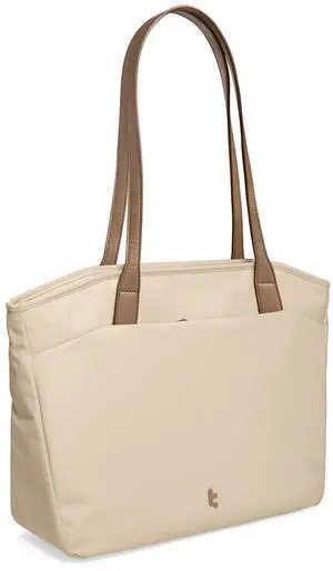 tomtoc Laptop Tote Bag for Women, 15-16 Inch Laptop Work Bag with Device Compartment for MacBook, 12.5L Medium Capacity Office Computer Shoulder Bag Briefcase for Business Travel College Teacher