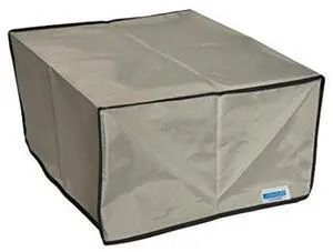 Comp Bind Technology Dust Cover Compatible with HP OfficeJet Pro 8135e and HP OfficeJet Pro 8139e Printers, Silver Nylon Anti-Static Cover Dimensions 18.2''W x 13.3''D x 9.2''H by Comp Bind Technology