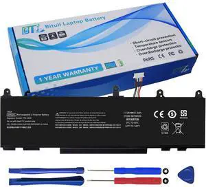 Bituli WP03XL M73466-005 Laptop Battery Replacement for HP EliteBook 830 835 840 845 860 865 G9 G10 G11/EliteBook X360 1040 G9 G10 2-in-1/ ZBook Firefly 14 G9 G10 /Split X2 13-M000/ Elite X360 51.3Wh