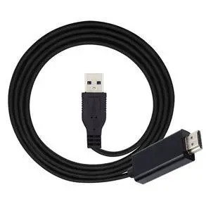 cablecc USB 3.0 Source HDMI Sink Converter USB3.0 Male to HDMI Male Cable for Desktop Laptop PC 1080P Adapter 1.8m Projector Video Monitor Cable
