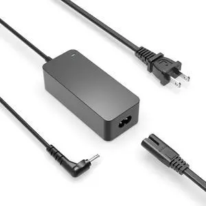 Nicpower Round Tip Fast Charger Fit for LG Gram Laptop - Lightweight Design, Charging Indicator, UL Listed Power Cord, 65W/48W/45W/40W