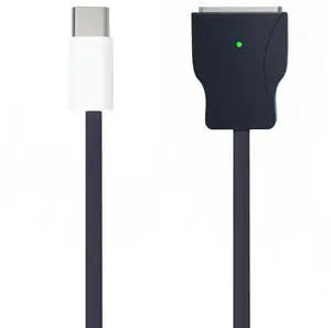 SlimQ USB-C to Magnetic 3 Charging Cable Compatible with Magsafe Charging Cable MacBook Air (M2 chip, 2022) MacBook Pro (14-inch 16-inch, 2021 2023), Type-C 140W Fast Charging Cord (Blue, 2m/6.6ft)