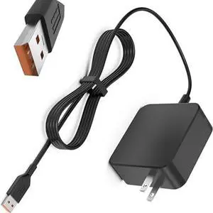 Charger 65W for Lenovo Yoga 700 900,900-13ISK2,Yoga 3-11 Pro,Yoga 90013,90031SK,ADL65WCC,ADL40WLD, ADL40WDB,ADL40WDA,ADL40WCC Laptop Power Supply Adapter Cord.