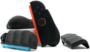 Comfort Felt Grips for Nintendo Switch 2 Joy Cons 2 | Slim and Thick Slide On | Gaming Handheld Ergonomics with Textured Pattern by JCSFY (Slim & Thick Pairs)