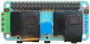 RASPIAUDIO Audio DAC Hat Sound Card for Raspberry PI5 All Models Pi5 / Pi Zero / Pi4/ Pi3B / Pi3B+ / Better Quality Than USB (Ultra++) Plug and Play no Driver