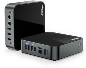 DreamQuest Mini Pc Windows 11 Pro Preloaded, Intel 12th N95 (up to 3.4GHz) Mini Desktop Computers with 16GB RAM 512GB M.2 SSD, Support 4k@60Hz,WiFi 5, Bluetooth4.2, USB3.2 * 4, Dual LAN, HDMI*3