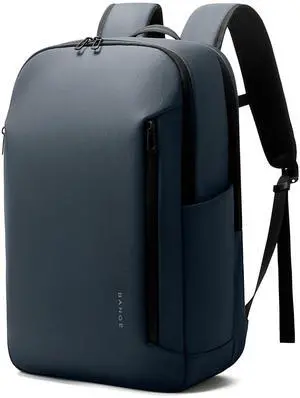 BANGE Business Smart Backpack for Men and Womencan holds 15.6 Inches Laptop Backpack, Waterproof Commute Work Travel Backpack, Flight Carry-On (blue)