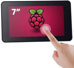 Hosyond 7 Inch Touchscreen IPS DSI Display Compatible with Raspberry Pi 5, 800x480 Capacitive Screen MIPI DSI Driver-Free Interface