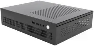 Small ITX Case,Micro ATX Case Mini Tower Support SSD 50mm CPU Cooler,PC Case with USB 2.0 Interface for Gaming Computer