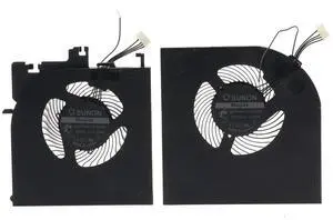 Replacement CPU+GPU Cooling Fan for Lenovo Thinkpad P52 01HY786 01HY785 MG75090V1-C190-S9A MG75090V1-C181-S9A