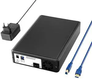 USB 3.0 to 5.25"/3.5" Hard Drive Enclosure,SATA 5.25"/3.5" Aluminum Enclosure Design for Blu-Ray, CD-ROM, CD-RW, DVD-ROM, Combo Drive and DVD/RW Drive (ME-535U3)