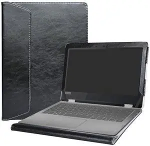 Alapmk Protective Case for Lenovo Flex 6 11 6-11IGM/Flex 4 11 4-1130,Case for HP Chromebook 11 G8 G9 EE/Chromebook X360 11 G3 EE/ProBook X360 Fortis 11 G9(Not fit Flex 3 11) 11.6",Black