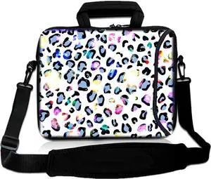 RICHEN 17 inch Laptop Shoulder Bag Carrying Case with Handle Fits 15.6/16/17/17.3/17.4 inch Laptop Notebook (16-17.3 inch, Spots)