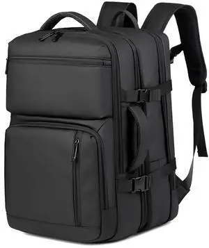 WYNDLOW Travel Backpack for Men, Carry on Backpack Expandable 45L Suitcase Backpack Airline Approved Large Luggage Business Weekender Bag