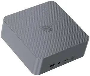 Beelink EQR5 Mini Desktop PC with AMD Ryzen 5 5500U 6C/12T, 16GB DDR4 500G NVMe M.2 SSD, Dual Display Output, Built in PSU, WiFi 6, 1000M RJ45, Bluetooth 5.2 W-11 Mini Computer