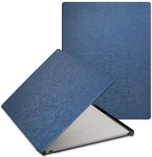 JKhandy Case for Remarkable Paper Pro 11.8 Inch (2024 Released), Lightweight Hard Back Shell Protective Auto Sleep/Wake Book Folio Cover with Built-in Pen Holder, Navy Blue
