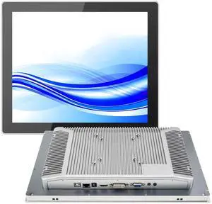 GreenTouch 12.1 Inch Front IP65 Panel Rugged Metal Case Display Touch Screen Industrial Grade Open Frame LCD Monitor - 1024 * 768 - Silver