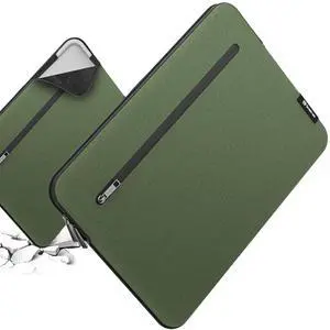 Smatree SlimPro Laptop Sleeve Case for 14 inch Lenovo ThinkPad X1 Yoga Gen 8/X1 Gen 9 2-in-1, for 14 inch Lenovo ThinkPad E14/T14s Gen 6/5, Case with Swift-Access Accessory Pocket, Green (S413G)