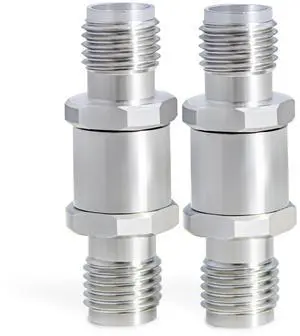 TOJOIN RF Coaxial Adapter Connector 2.92MM Female to Female DC-40GHZ 50ohm, RF 2.92MM Adapter for RF Cable, Coupler Antenna, Extension Cable, WiFi, 2PCS