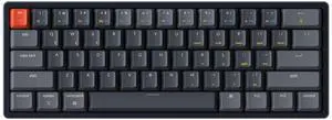 Keychron K12 60% Layout Bluetooth Wireless/USB Wired Mechanical Keyboard with Gateron G Pro Blue Switch/RGB Backlit/N-Key Rollover/Aluminum Frame, Compact 61-Key Computer Keyboard for Mac Windows