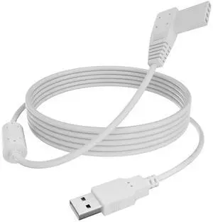 Yubunt Replacement for Infinity Pump Charger -10Feet USB Power Cable is Compatible with Moog Zevex Enteralite Infinity Pump (White) Yubunt Replacement for Infinity Pump Charger -10Feet USB Power Cable is Compatible with Moog Zevex Enteralite Infinity Pump (White)