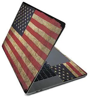 MightySkins Skin for Apple MacBook Pro 16" (2020) - Vintage Flag | Protective, Durable, and Unique Vinyl Decal wrap cover | Easy To Apply, Remove, and Change Styles | Made in the USA (APMAPRO16-Vintag