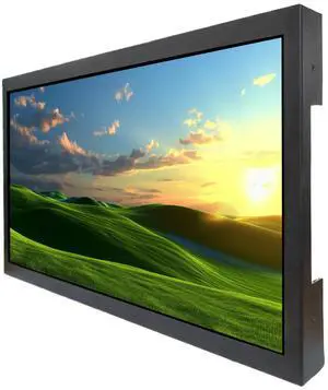 VSDISPLAY 17.3 Inch 1920x1080 LCD Monitor Automatic Brightness Adjustment Outdoor Adversting Extra Display Supports USB Auto Copy Autoplay