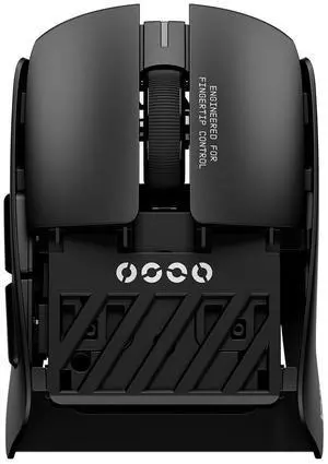 Pulsar Gaming Gears LAB X2F Wireless Fingertip Gaming Mouse, Ultra Lightweight 1.34 oz (38 g), HUANO Blue Pink Dot Switches, 32,000 DPI, 750 IPS, XS-1 Sensor, 8K Compatible (Black)