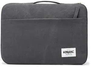 Kinmac 360° Protective Laptop Sleeve Case Bag Cover with Handle for MacBook Air 15 inch, and 15 inch-15.6 inch HP,Lenovo,Dell,ASUS,Acer Notebook Computer (Grey)