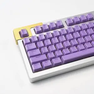 mintcaps Keycaps, Crystal Jelly Purple Keycaps, Shine Through Translucent Custom Keyboard Keycap Set 134Keys, OEM Profile Keyboard Key caps for Cherry Gateron MX Mechanical