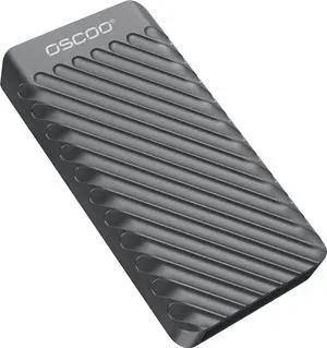 OSCOO 4TB Portable SSD, Up to 2000MB/s, USB 3.2 Gen 2x2 External Solid State Drive, Dual USB-C&A, Compatible with iPhone 15/16/17, Android, Mac, Laptops, Tablets, Smart TVs, Cameras, Game Consoles