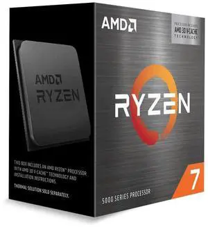 AMD Ryzen 7 5800X3D 8-core, 16-Thread Desktop Processor with AMD 3D V-Cache Technology