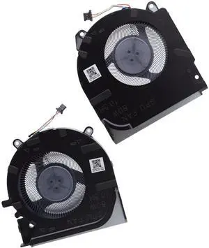 YesNOPart 80W 5V CPU GPU Graphics Cooling Fan kit M54776-001 Replacement for HP Victus 16-D 16-E 16-D1010NR 16-E0350AX