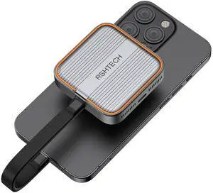 RSHTECH Magnetic M.2 NVMe SSD Enclosure 10Gbps USB C 3.2 to NVME Adapter Support PD 100W and SSD Size 2230/2242 B+M M-Key for iPhone 16 15 Pro/Pro Max/Plus ProRes, iPad Pro and More